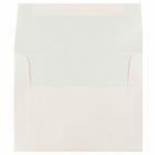 JAM Paper Enveloppes effet métallisé Stardream format A2, opale, paq./50-Intérieur vierge où écrire un mot personnalisé