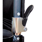 Drive Medical - Fauteuil de transport poids mouche avec roulettes amovibles, rouge-Cadre en aluminium léger, robuste et durable
