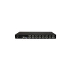 StarTech  Kit de commutateur KVM USB de montage de 16 ports 1U avec affichage à lâââ€š¬ââ€ž¢écran et câbles-Le châssis en métal robuste installable sur bâti permet une polyvalence et une durabilité accrues dans presque tous les environnements