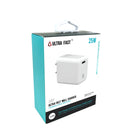 LBT- Chargeur mural PD à port unique 25 W Power Stream de LBT - Blanc-6