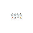 North Star – Ensemble de babillards Teacher Resources, l’alphabet, des lignes de calligraphies tradit., 7/paquet (NST9009)-Lignes d’alphabet d’écritures traditionnelles