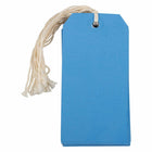 Jam Paper - Étiquettes Cadeaux avec Cordon - Moyen - 4 3/4 po x 2 3/8 po - Bleu - 1000 Pack-Quantité : 1000 étiquettes par carton