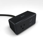 NXT Technologies - Rallonge de 5 pi, 1 prise/2 ports USB, noir (NX56823)-La rallonge avec une prise c.a. et deux ports USB est idéale pour les postes de travail nécessitant une longue portée et des prises supplémentaires.