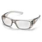 Pyramex – Lunettes de sécurité Emerge, transparent, +2.0, monture grise, 6/paquet-6/paquet