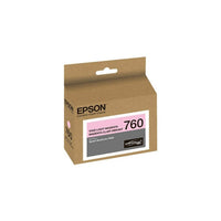 Epson - Cartouche d'encre 760 - Magenta clair-Encres Epson UltraChrome HD 9 couleurs pour la clarté, la densité et la vivacité photographiques