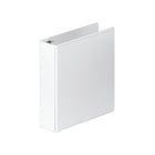 Wilson Jones - Robustes reliures à anneaux ronds ENVI Customizer, Blanc, 3 anneaux, capacité de 375 feuilles, 2 po-Reiliure noir,à anneaux en O d'une capacité de 375 feuilles