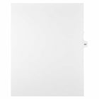 Mark Maker – Onglets séparateurs juridiques blancs, 1/15 onglets, format lettre, sans trous, numéro 187, 25/paquet-Onglets séparateurs blancs, 1/15 onglets