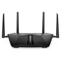 Netgear - Nighthawk AX5400 Routeur de jeu Wi-Fi 6 double bande à 6 flux - Noir-Wi-Fi AX à 6 flux avec une vitesse allant jusqu'à 5,4 Gbit/s, diffuse du contenu 4K UHD fluide vers les téléviseurs intelligents, les appareils mobiles et les consoles de jeux