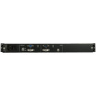 StarTech - Mini Thunderbolt 3 Dock pour ordinateurs portables-La console KVM à montage en rack à double rail vous offre également une visibilité facile de votre système. La conception de la console KVM à double rail permet de déplacer le moniteur et le clavier séparément. La console KVM 1080p prend en charge des résolutions allant jusqu’à 1920 x 1080. Prend en charge les connexions d’affichage DVI (numérique) et VGA (analogique). Comprend des câbles audio et des câbles KVM (USB/VGA). Comprend 2 supports de 