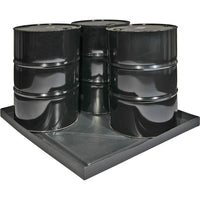 Enpac, Coquilles De Déversements Econo Spill Shells, 51po Lo X 47po La X 5po H, Cap. De Déversement 36 Gal. Us-Hauteur 5po