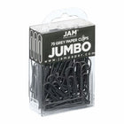 JAM PAPER - Trombone Geant Colore 2", Gris, 3 Paquets de 75-Taille : 2 pouces (grand/jumbo)