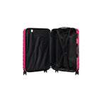 TOSCANO OPPORTUNA Bagage à main rigide 20 po - Fuschia-Garantie mondiale limitée de 5 ans
