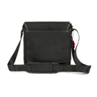 The Rolling Stones - Flashpoint Collection - Sac à bandoulière polyester texturé - Noir-Pochette additionnelle avec fermeture à glissière sur le devant du sac, pour votre monnaie et vos cartes