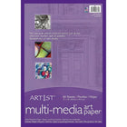 Pacon Corporation - Papier couché plurimédia blanc de qualité supérieure Art1st, 12 x 18 po, 3/paquet (PAC4843)-80 lb