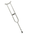 Drive Medical – Béquilles renforcées pour adulte de grande et forte taille-Gris, acier