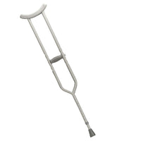 Drive Medical – Béquilles renforcées pour adulte de grande et forte taille-Gris, acier