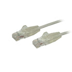 StarTech - Câble Ethernet Cat 6, 10', gris-Câble 36 % plus fin pour des installations de câbles flexibles dans les armoires de réseau et les panneaux de gestion des câbles encombrés