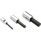 Gray Tools – Douilles standard à tête hexagonale de 1/4 x 1/2 po, fini chromé-Taille : 1/4 po