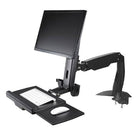 StarTech – Support de bureau debout pour un écran (ARMSTSCP1)-Acier, aluminium, plastique