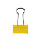 JAM PaperMD – Petites pinces relieuses, 3/4 po (19 mm), jaune, 125/paquet-Jaune