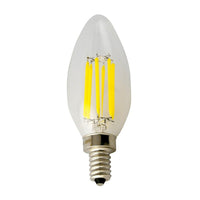 Northern Stars – Ampoule 120V 6W B10 DEL 84032, intensité variable, blanc chaud, paquet de 2-Économie énergétique de 90 %