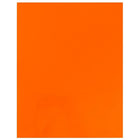 JAM Paper Chemises de présentation lustrées à 2 pochettes, 9 1/4 x 11 1/2 po, orangé, 12/paq.-Égayez la journée de travail avec de jolies chemises aux couleurs scintillantes