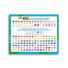 Crayola - Crayons de couleur avec couleurs Colors of the World - Paquet de 150 -Les mines épaisses et souples sont résistantes
