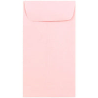 JAM Paper Enveloppes à monnaie nº 7, 6,5 x 3,5 po, rose layette, 1000/paquet-Enveloppes à monnaie