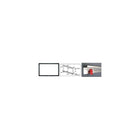 Grandview – Écran de projecteur à cadre fixe, acoustiquement transparent diagonale de 106 po (LF-PA106)-Surface de visionnement de 52 x 92 po en format 16:9