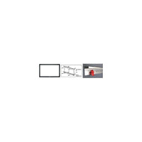Grandview – Écran de projecteur à cadre fixe, acoustiquement transparent diagonale de 106 po (LF-PA106)-Surface de visionnement de 52 x 92 po en format 16:9