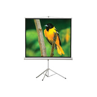 EluneVision - Écran de projecteur trépied portatif, 70 po x 70 po-Dimensions (po) : affichable à l'écran - 70 po x po (99 po diagonale)