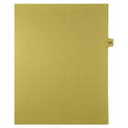 Mark Maker – Onglets séparateurs juridiques beiges, 1/15 onglets, format lettre, sans trous, numéro 200, 25/paquet-Onglets séparateurs beiges, 1/15 onglets