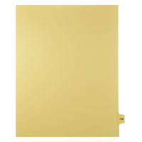 Markmaker - 25 tabs/PQT,5 PQT/Boite, Intercalaires imprimes Legal, Chamois, 1/15th coupe| format lettre, sans trous, Numero 179-Intercalaires imprimes Legal