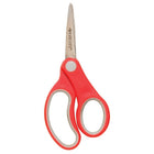 Westcott – Ciseaux à bouts pointus et prise souple pour enfants, 5 po, rouge-Boîte durable de 12 ciseaux à bouts pointus de 5 po, parfaite pour les enfants de 6 ans et plus