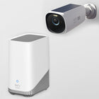 eufy Security - système de surveillance sans fil eufyCam 3 avec 2 caméras 4K - Blanc-La résolution de la caméra Ultra HD 4K et la résolution vidéo de 2840x2160 offrent des images nettes et claires ainsi que des séquences vidéo