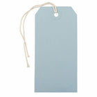 Jam Paper - Étiquettes Cadeaux avec Cordon - Moyen - 4 3/4 po x 2 3/8 po - Bleu Bébé - 1000 Pack-Couleur : Bleu bébé