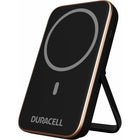 Duracell - Micro 5 Batterie externe magnétique sans fil - Noir-La batterie externe de 5 000 mAh est idéale pour recharger votre iPhone sans fil lorsque vous êtes en déplacement