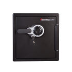 Coffre-fort ignifuge/étanche de très grande taille à combinaison SentrySafe SFW123DTB, 1,23 pi3-Protection des données : Vérifiée par l’ETL pour protéger les supports multimédias numériques comme les tablettes, téléphones, disques durs externes, cartes mémoire, clés USB, CD et DVD contre le feu pendant 1 heure jusqu’à 927-degréC (1 700-degréF)