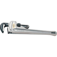 RIDGID - Clés À Tuyaux Droites, Cap Des Mâchoires 2po, Longueur 14po, Prise Aluminium-Fini Ordinaire