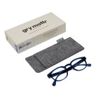Gry Mattr - Lunettes anti-lumière bleue BL Éco Inspirées - + 2.50-Protection contre la lumière bleue des écrans numériques. Réduit la fatigue oculaire