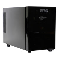 Koolatron - Cellier à vin thermoélectrique pour 6 bouteilles - Noir-Capacité de 6 bouteilles bordelaises standard