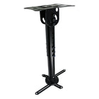 Kanto – Support de projecteur universel P301 pour plafonds plats et inclinés, extension de 15 à 18 po-Réglage de l'inclinaison de +/-20 degrés pour faciliter le nivellement et pour une utilisation sur des plafonds inclinés
