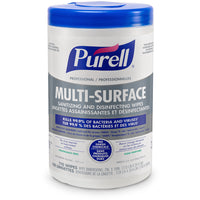 Purell - Lingettes désinfectantes et désinfectantes multi-surfaces - 110 unités-Élimine le coronavirus humain en 15 secondes