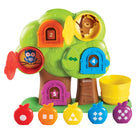 Learning Resources - Hide &Seek Learning TreeHouse-Construisez l'appariement, le tri et la motricité fine à l'aide de 5 pommes multicolores avec des formes imprimées