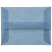 JAM Paper Enveloppes translucides A2, mer du Sud, 50/paquet-Enveloppe en papier translucide mer du Sud/bleu layette