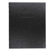 Blueline - Livre de notes NotePro Ecologix - 9-1/4" x 7-1/4" - Noir-150 pages