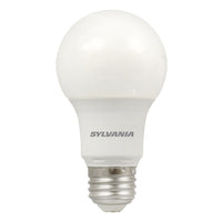 Sylvania - Ampoule DEL A19 equivalente blanc doux 60 watts - Paquet de 4-L'ampoule DEL A19 equivalente de 60 watts et 2 700 Kelvins sert dans les endroits à eclairage general