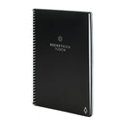 Rocketbook – Cahier Réutilisable Intelligent Fusion – Format Exécutif – 21 Feuilles – Noir Infini-Utilisez n’importe quel stylo, marqueur Pilot Frixion, marqueur ou surligneur pour lier l’encre à nos pages spécialisées – vous n’avez qu’à l’essuyer avec un chiffon humide pour recommencer du début