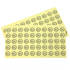 Wamaco - Autocollant À Pois De La Taille De Wamaco, rond, XL, Clair, paquet de 3000-Étiquette Taille Du Vêtement