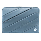 12 po Housse de Protection Ordinateur Portable, Laptop Sleeve Case PC Netbook Ultrabook Sacoche Compatible 15-15,6 po, Bleu-La grande poche avant se fond dans le design et a fière allure